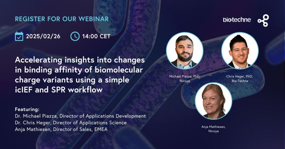 nicoya webinar about icIEF and SPR for characterisation of charge variants