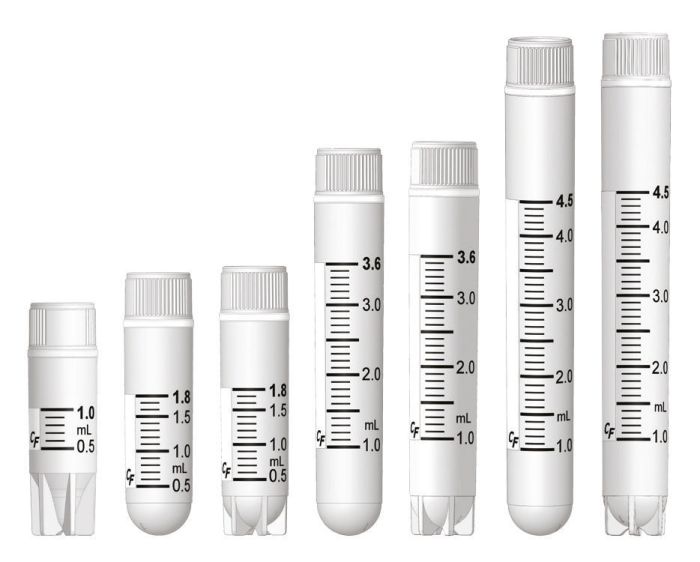 Cryogenic vials